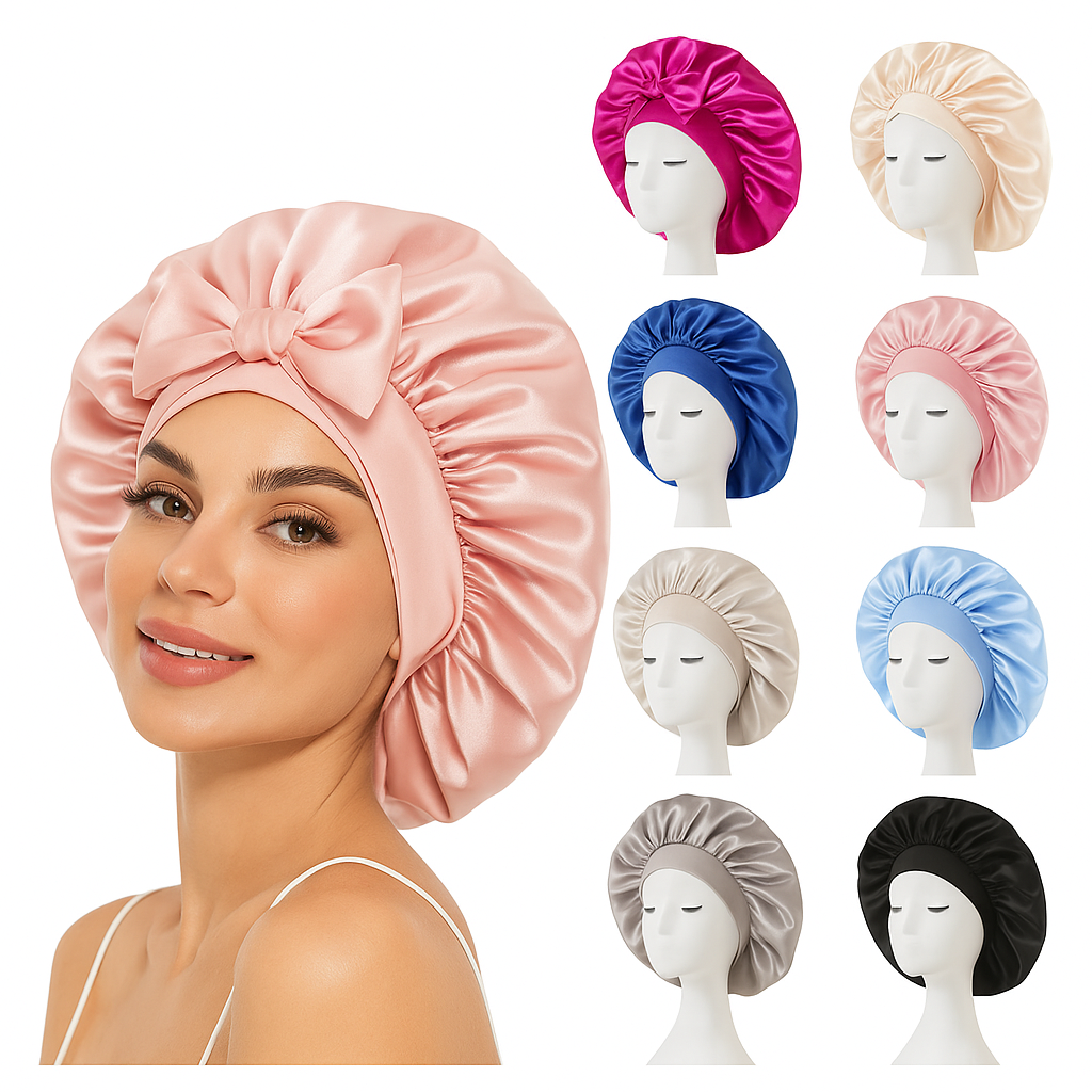 Natuvia™ Double-Layer Satin Sleep Cap