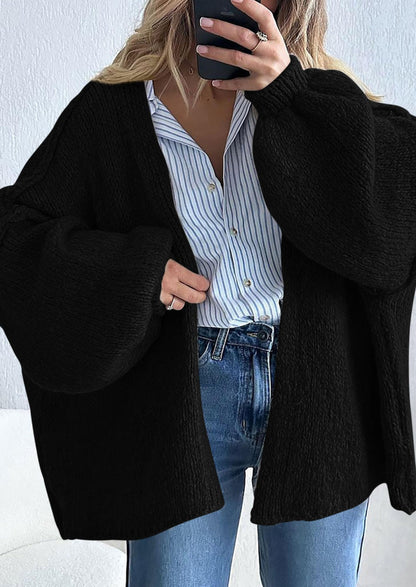 Cozy Oversized Knit Cardigan