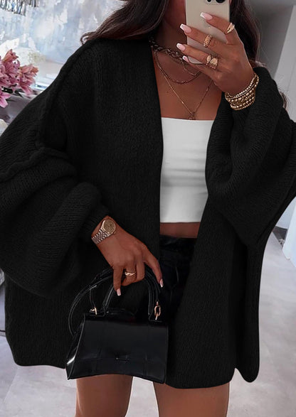 Cozy Oversized Knit Cardigan