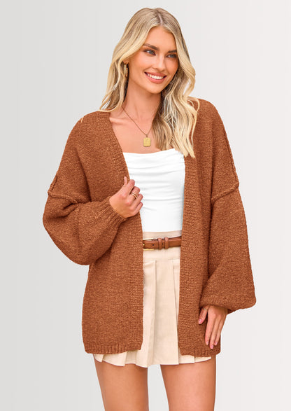 Cozy Oversized Knit Cardigan