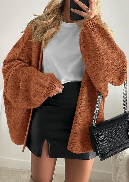 Cozy Oversized Knit Cardigan