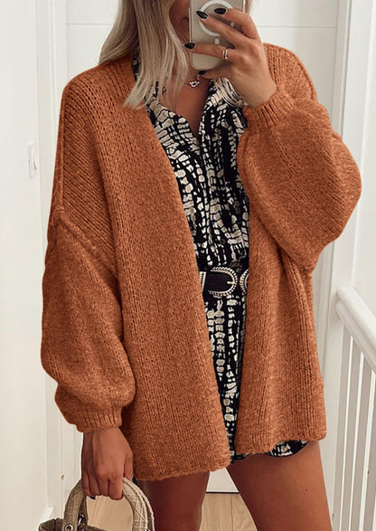 Cozy Oversized Knit Cardigan