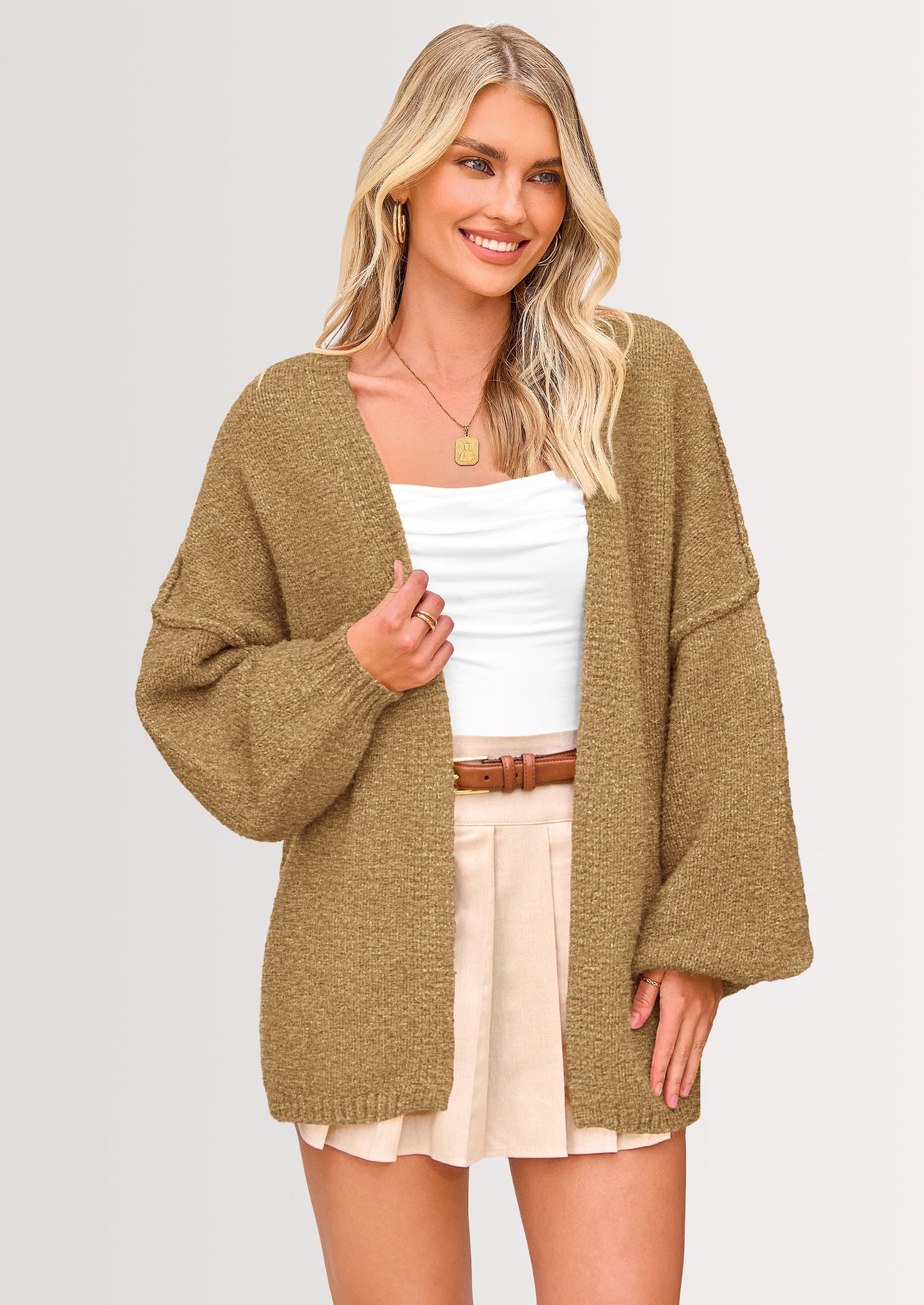 Cozy Oversized Knit Cardigan