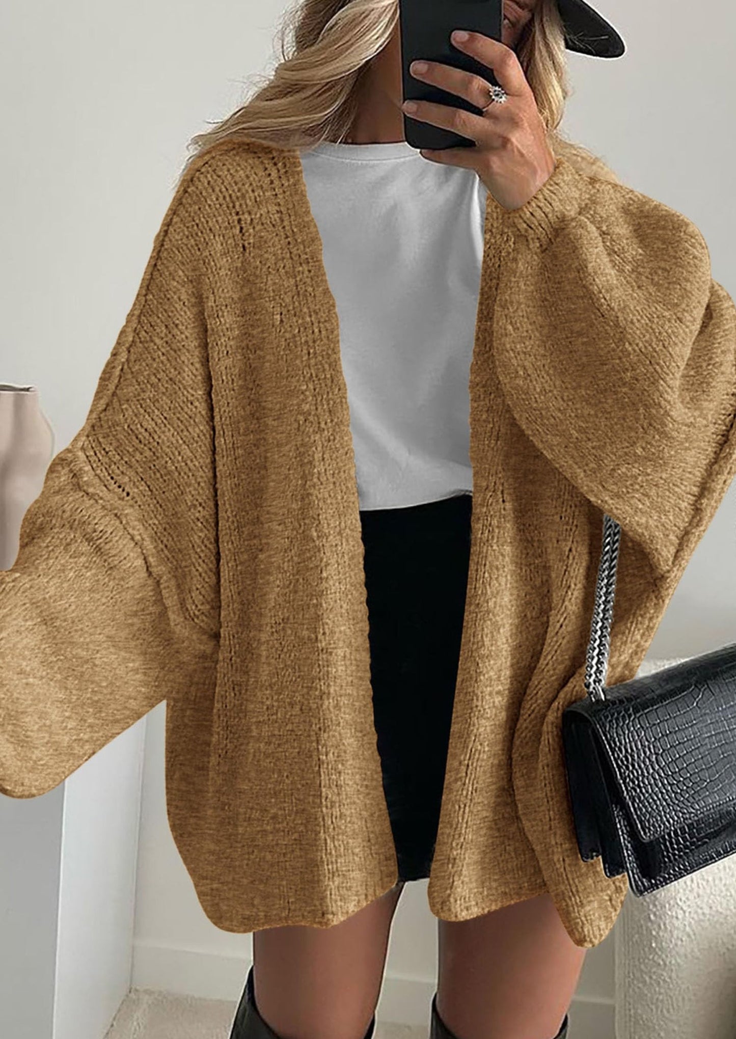 Cozy Oversized Knit Cardigan