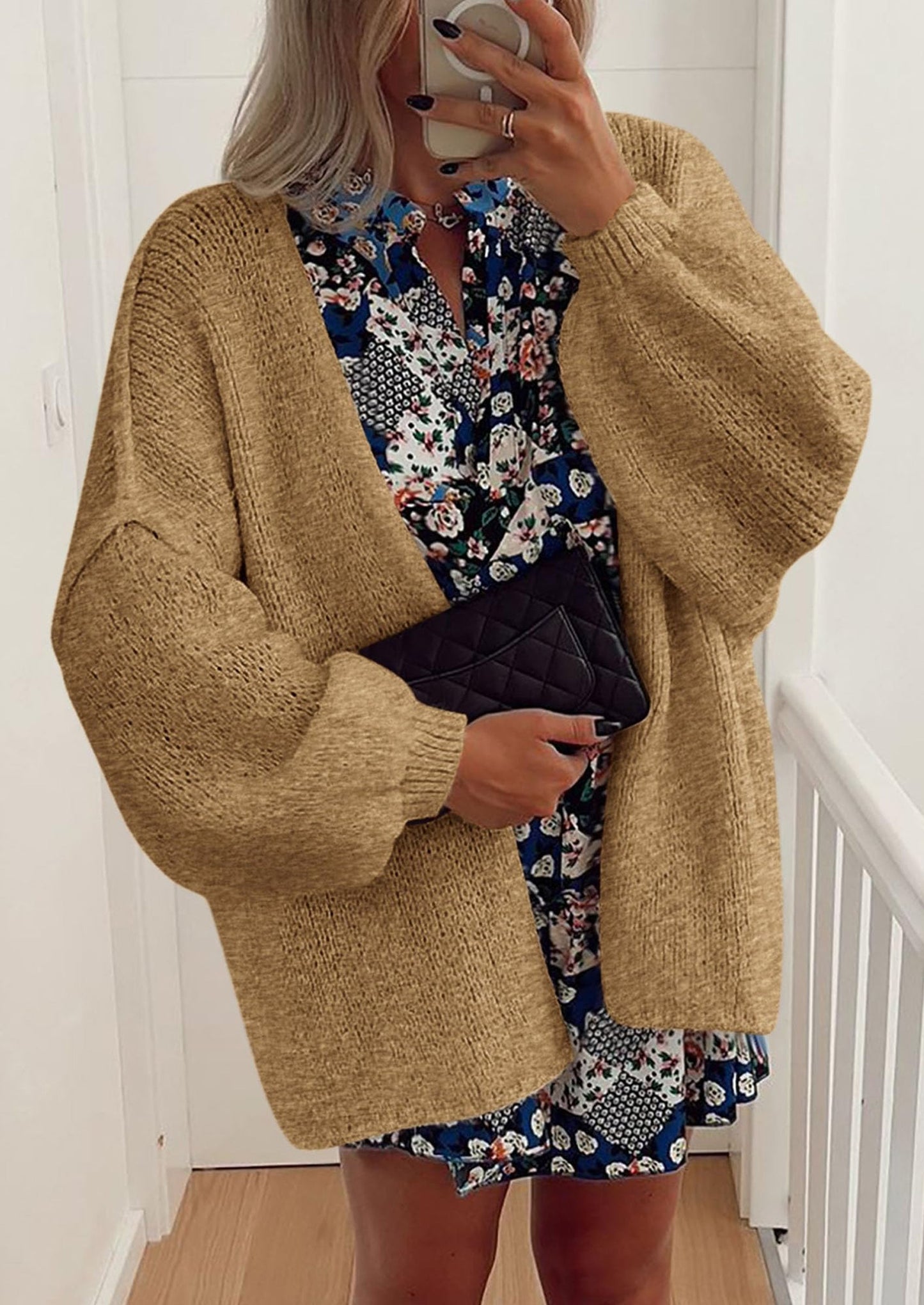 Cozy Oversized Knit Cardigan