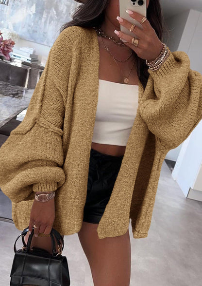 Cozy Oversized Knit Cardigan