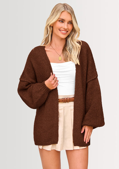 Cozy Oversized Knit Cardigan
