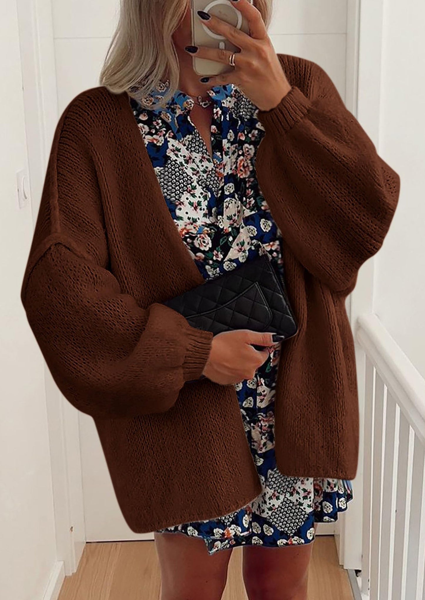 Cozy Oversized Knit Cardigan
