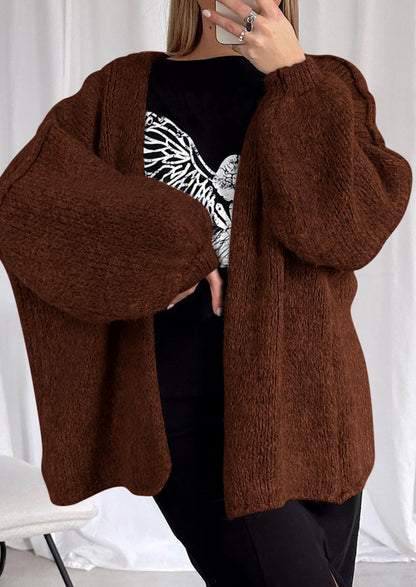 Cozy Oversized Knit Cardigan