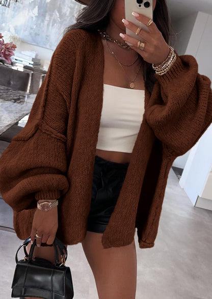 Cozy Oversized Knit Cardigan