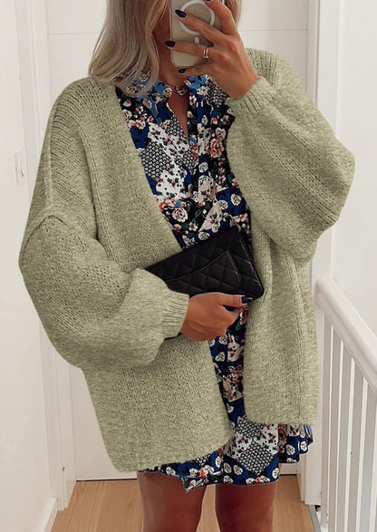 Cozy Oversized Knit Cardigan