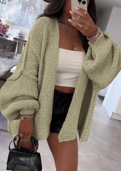 Cozy Oversized Knit Cardigan