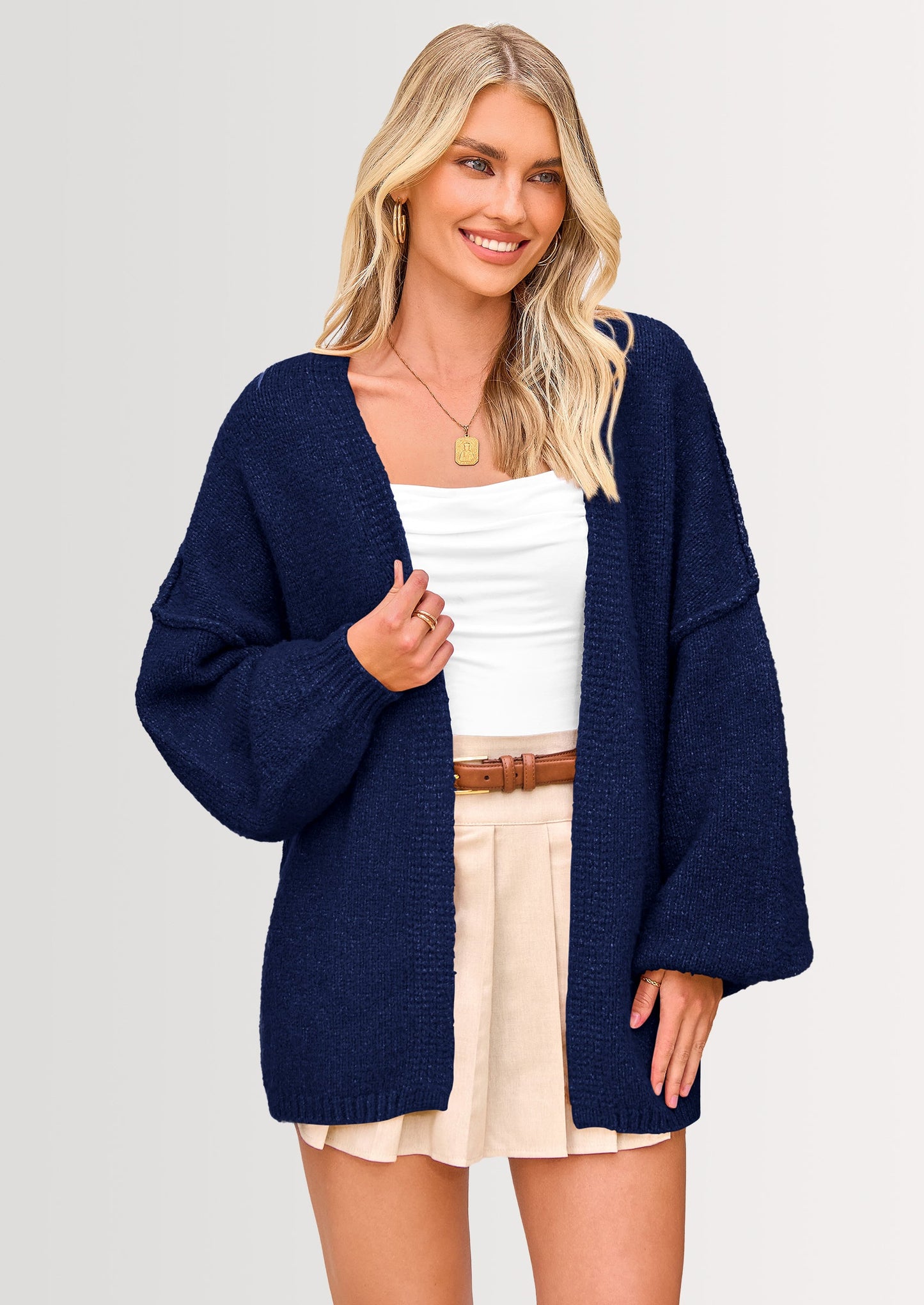 Cozy Oversized Knit Cardigan