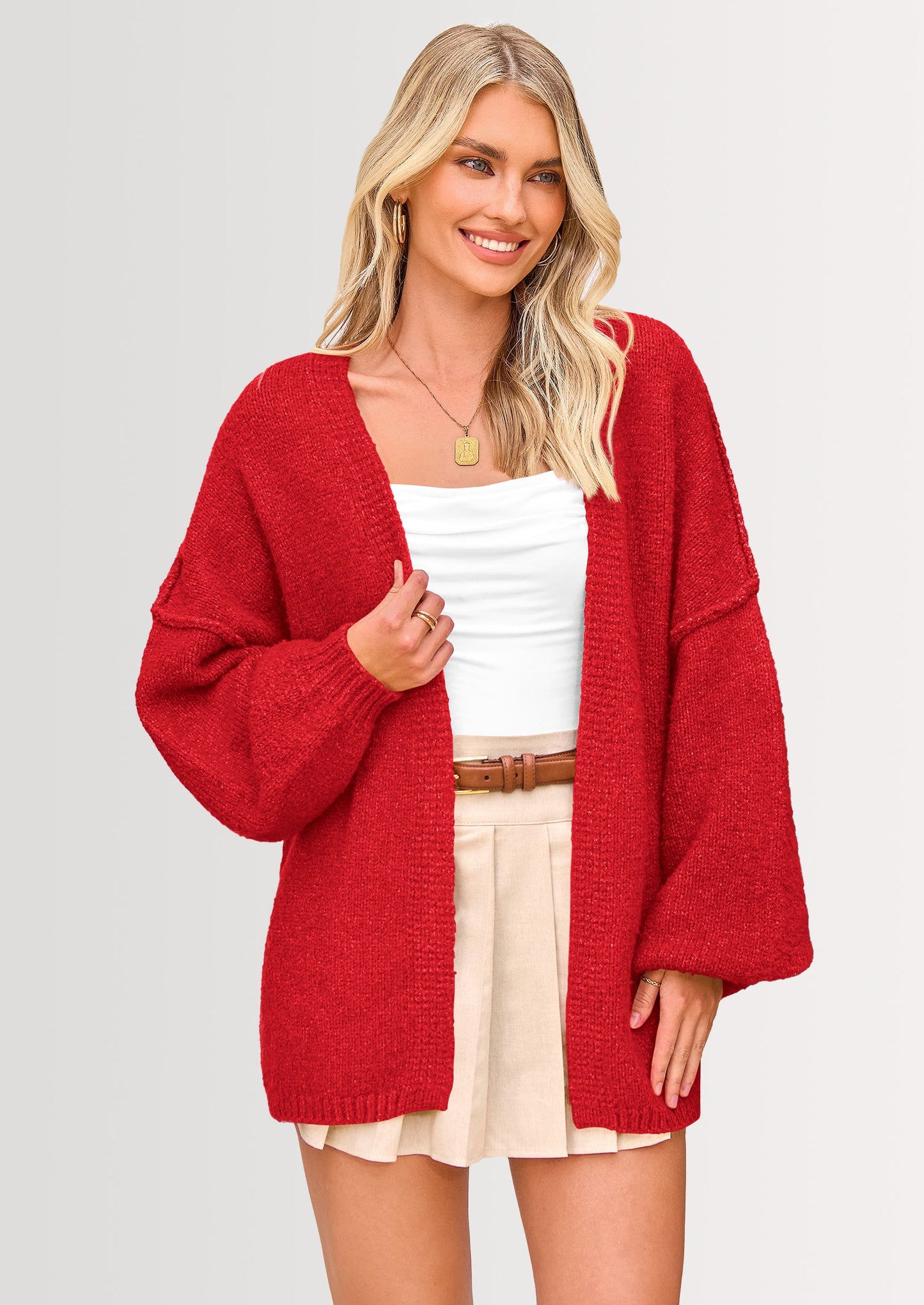 Cozy Oversized Knit Cardigan