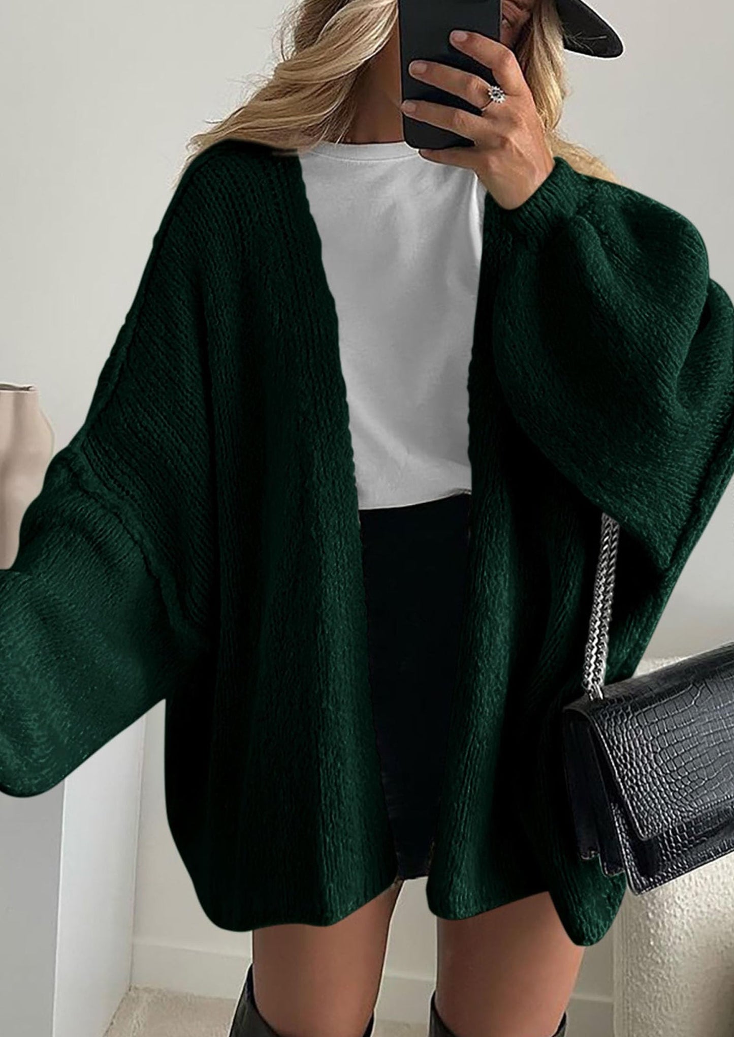 Cozy Oversized Knit Cardigan