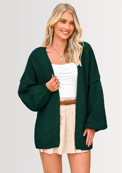 Cozy Oversized Knit Cardigan
