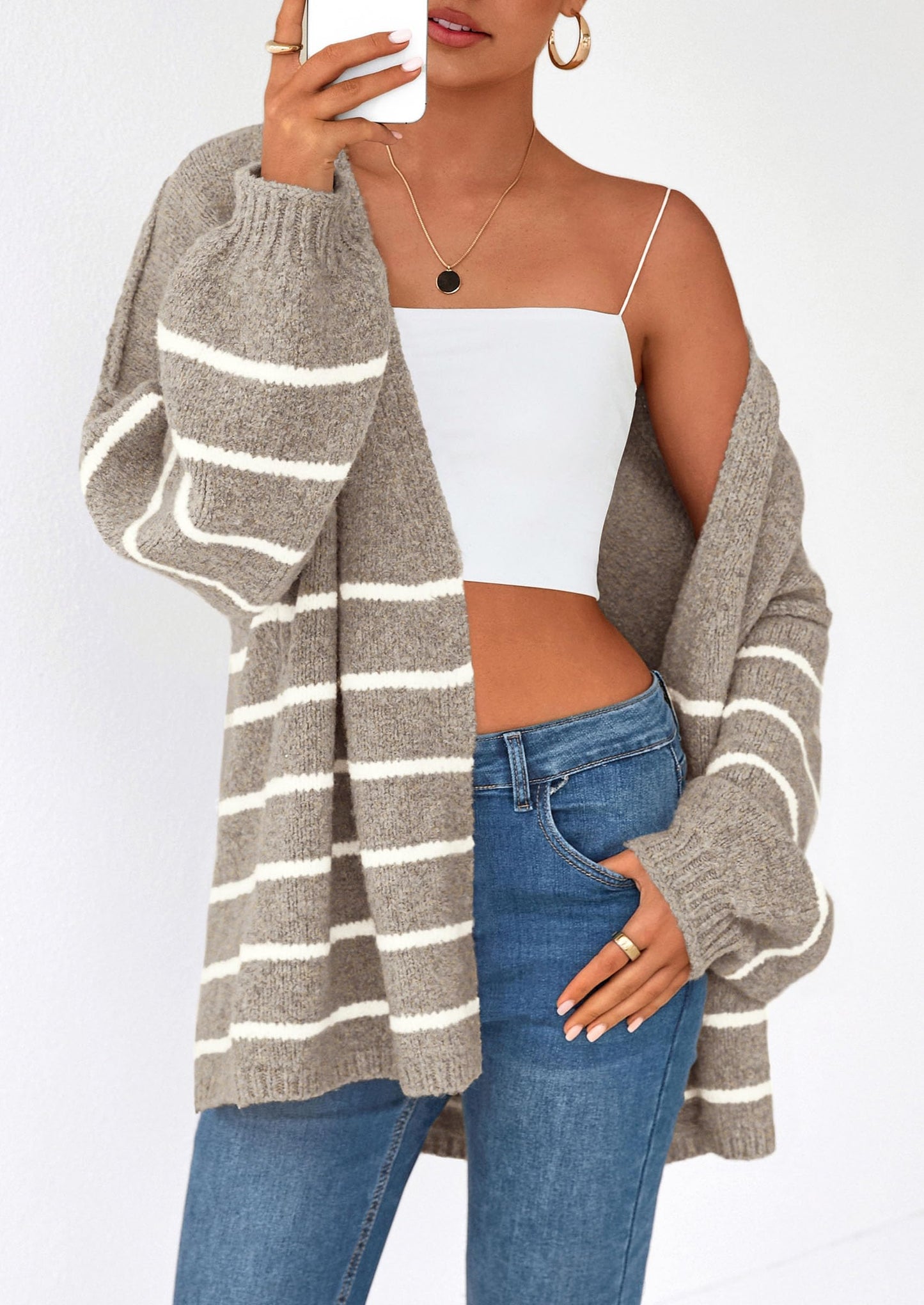 Cozy Oversized Knit Cardigan