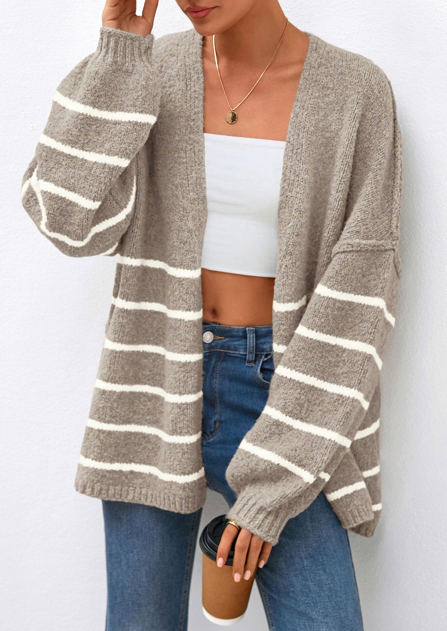 Cozy Oversized Knit Cardigan