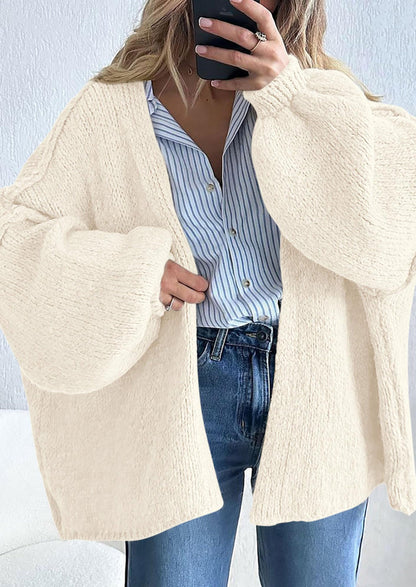 Cozy Oversized Knit Cardigan