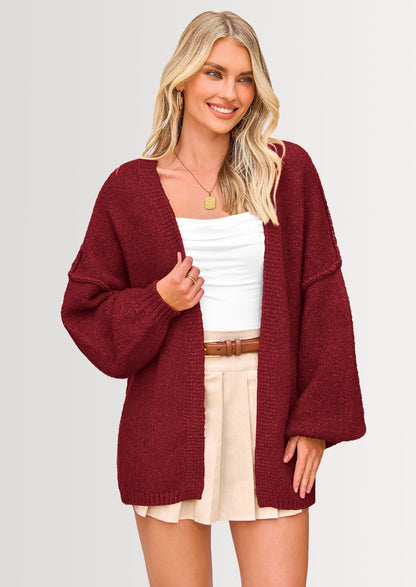 Cozy Oversized Knit Cardigan