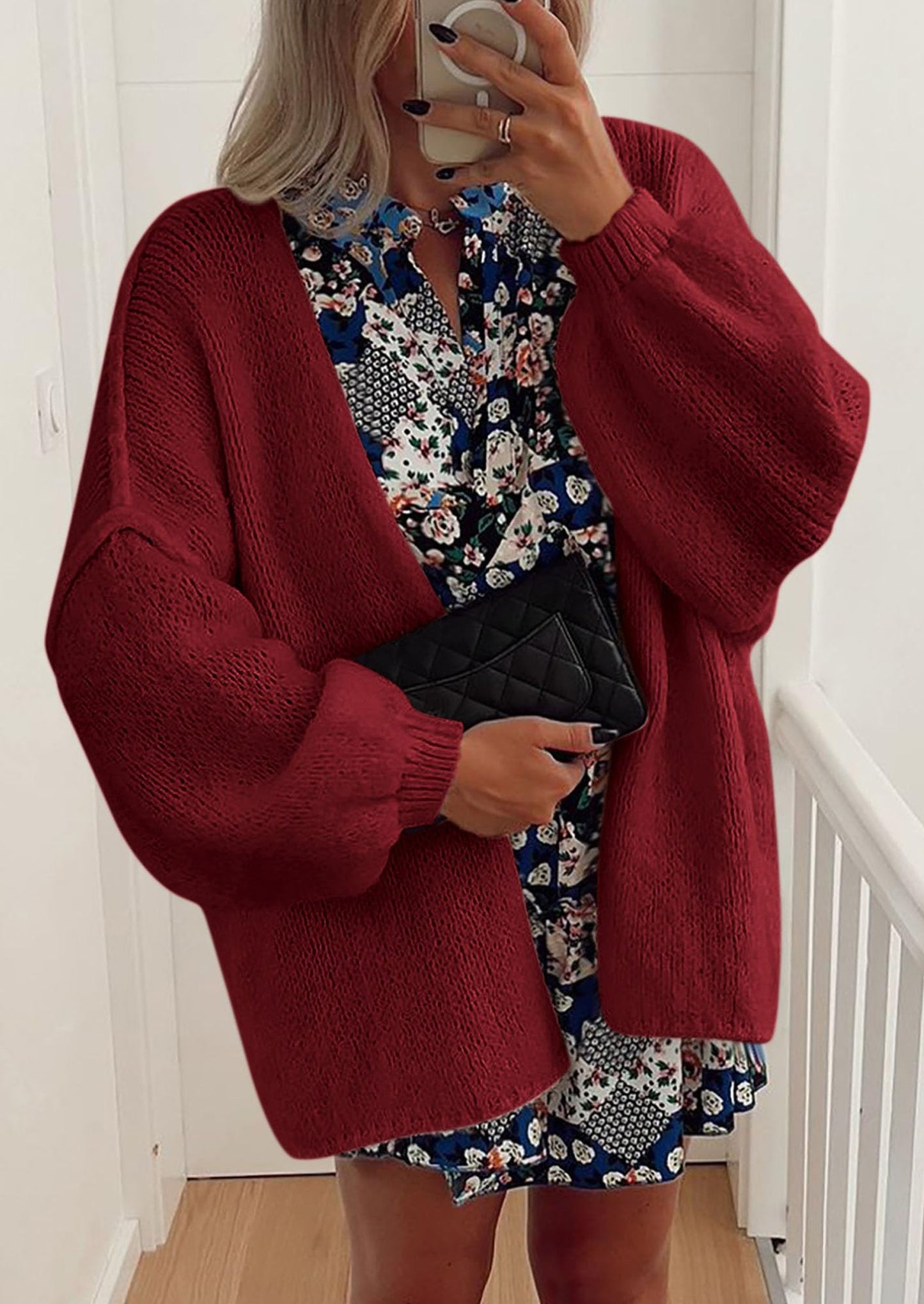 Cozy Oversized Knit Cardigan