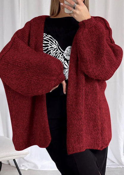 Cozy Oversized Knit Cardigan