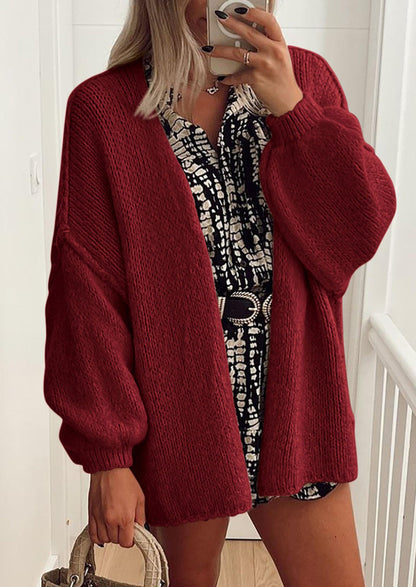 Cozy Oversized Knit Cardigan