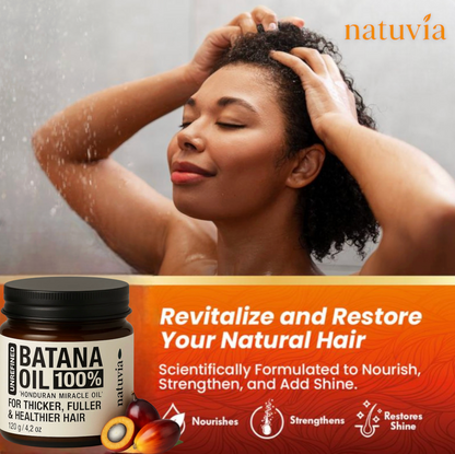 Natuvia 100% Unrefined Batana Oil