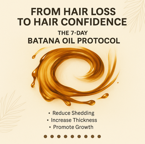 From Hair Loss To Hair Confidence: The 7-Day Batana Oil Hair Regrowth Protocol
